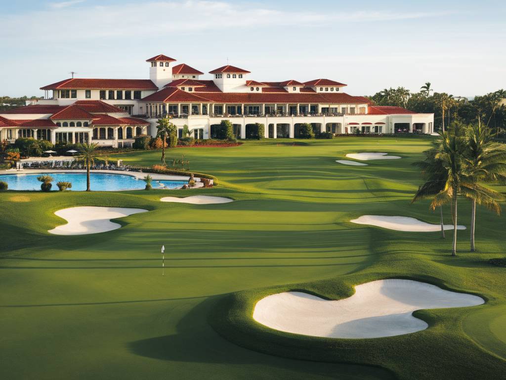 trump international golf club west palm beach : immersion dans l'excellence