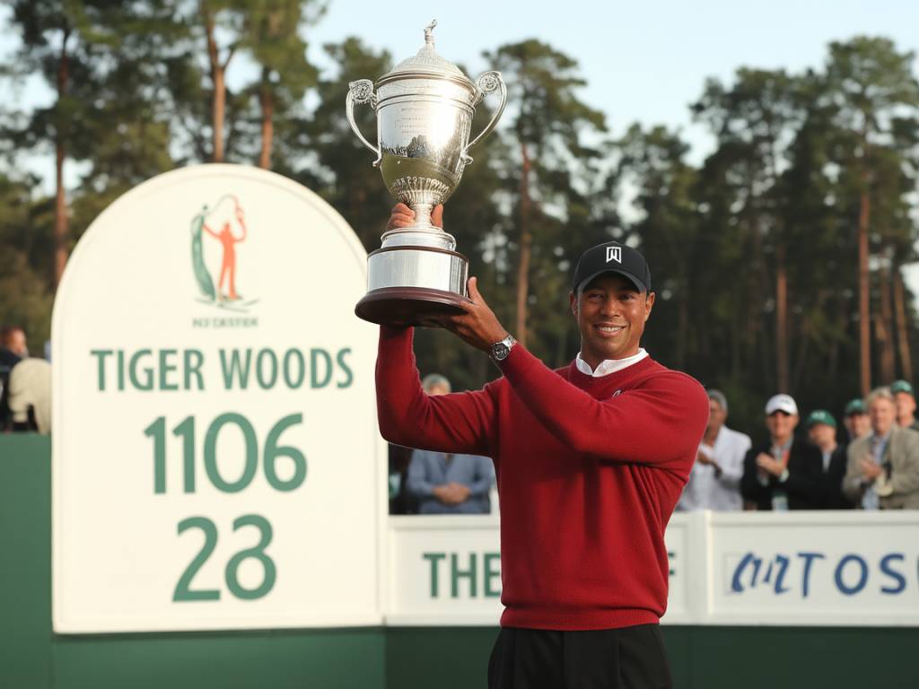 tiger woods palmarès et carrière : retour sur une légende du golf